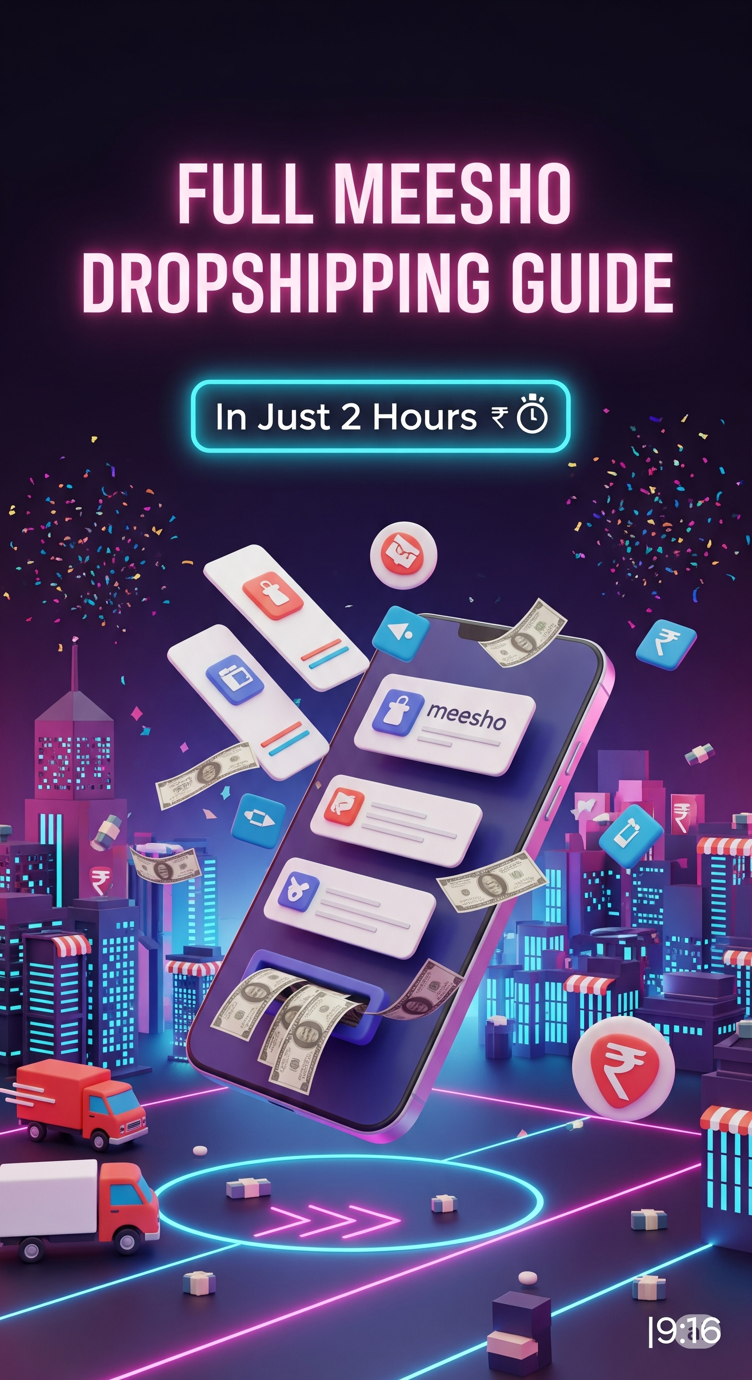 🔥 Meesho Dropshipping सीखो A to Z — बिना इन्वेस्टमेंट, बिना टेंशन! 💰📦📱